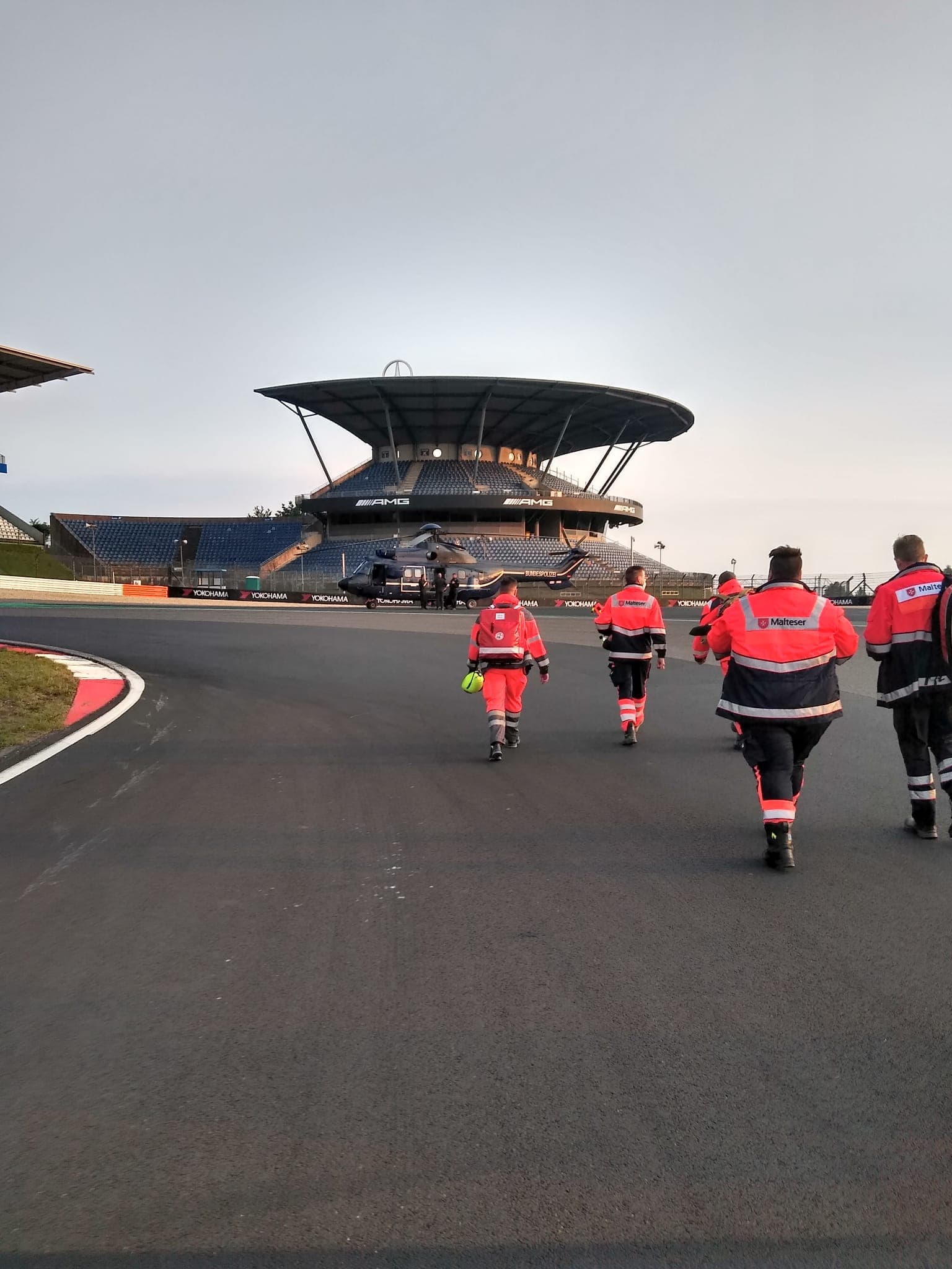 Einsatzkräfte Katastrophenschutz Nürburgring