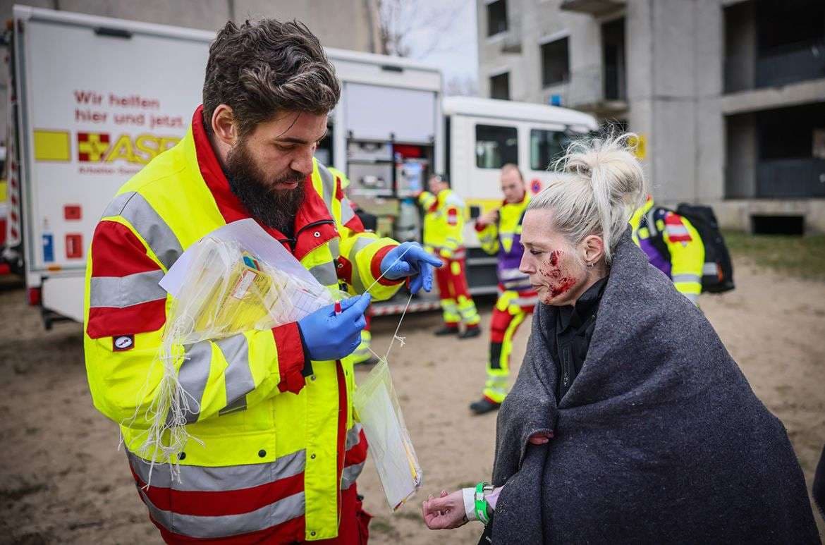 ASB Berlin Krisenübung – Stabsarbeit